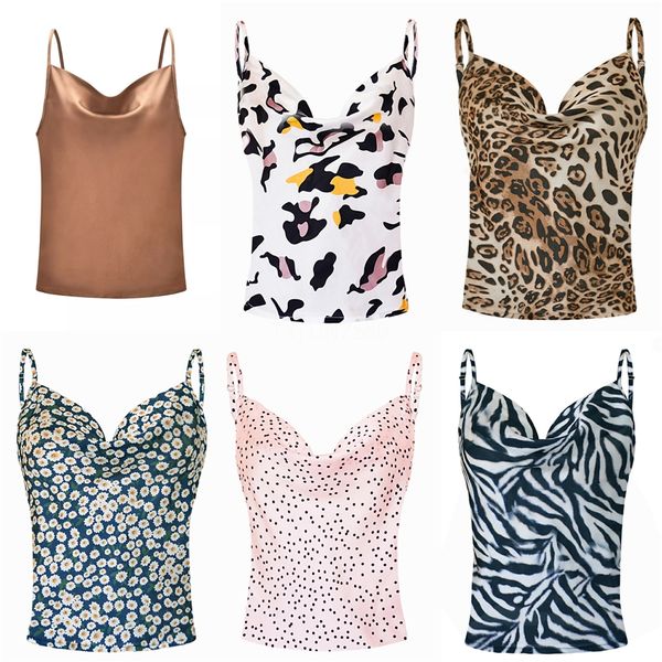 

polyester one cool shoulder camisole tank female knitted crop women streetwear elastic short knitting cropped cami tees #567, White