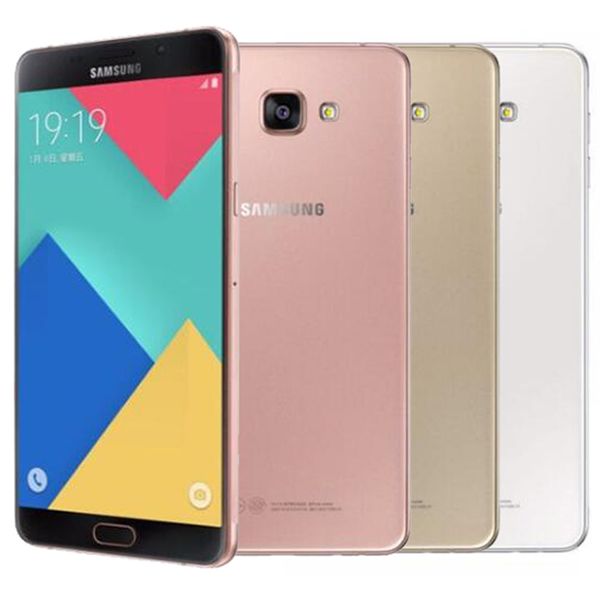 

Оригинальный Восстановленное Samsung Galaxy A9 2016 A9000 Dual SIM 6,0 дюйма окта Ядро 3GB RAM 32GB ROM 13 М