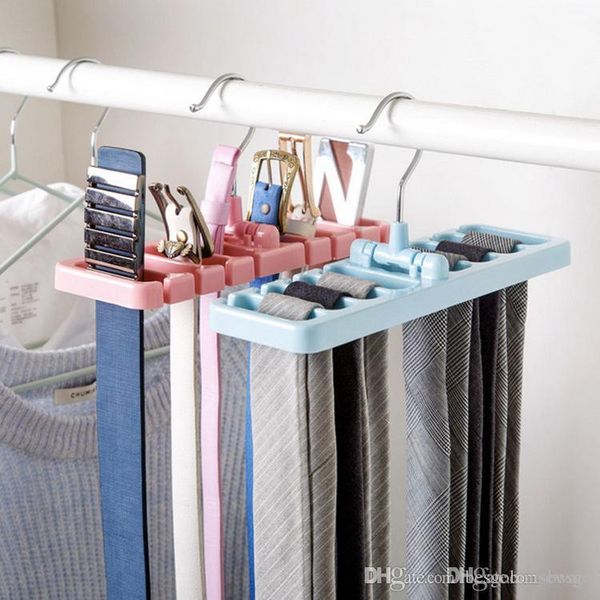 2019 Home Storage Rack Multifunction Wardrobe Space Saver Scarf