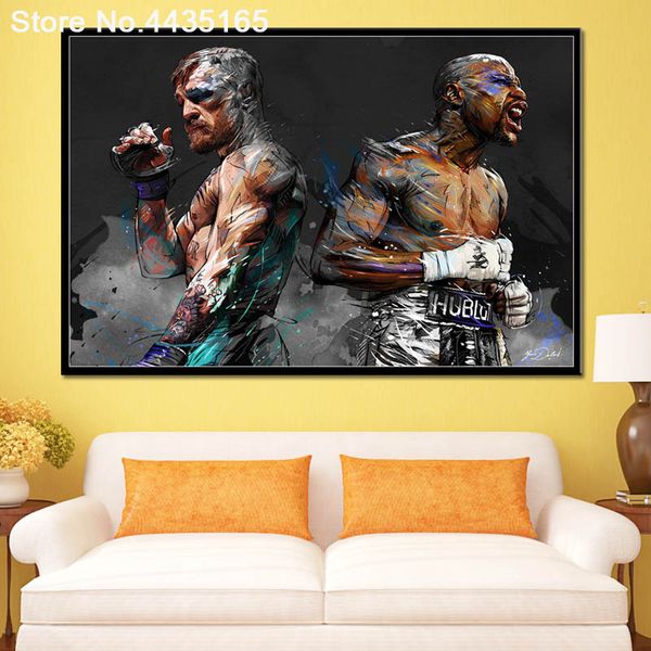 

conor mcgregor poster ufc motivational boxing sport posters and prints wall art picture canvas painting decoration home decor