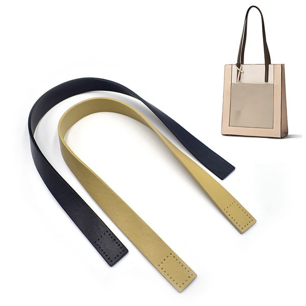 

2pcs pu leather bag strap women shoulder handbag diy sewing strap belt for shoulder bag convenient handbag accessories drop ship, Black
