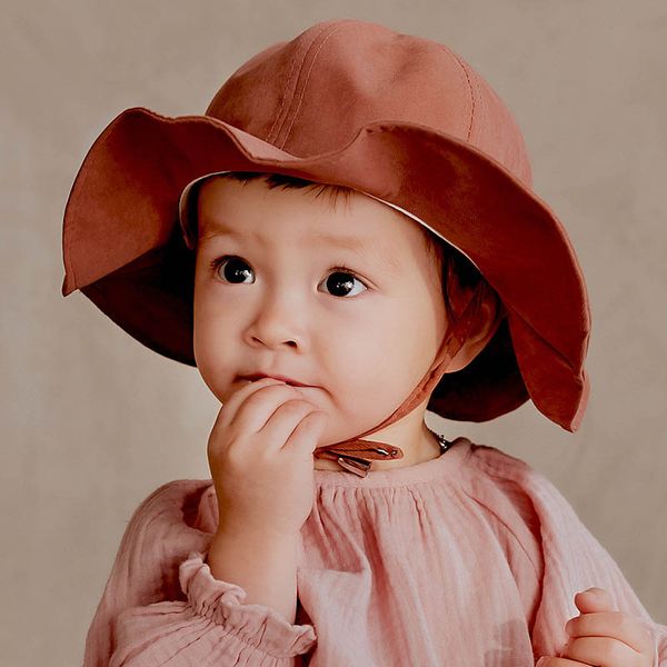 

new arrived summer baby hats kids bucket hat kids hats boys sun hat girls bucket hat girls caps wholesale boys caps a3598, Yellow