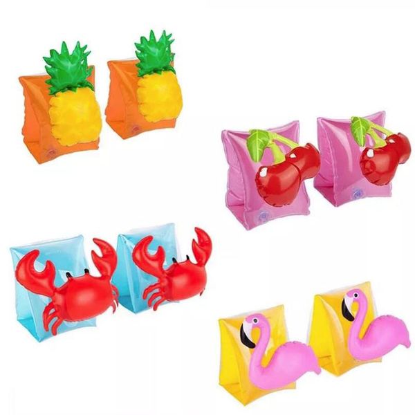 

inflatable children swimming arm floating ring swim sleeves circle double balloon safety sleeve swim toys pool accessories