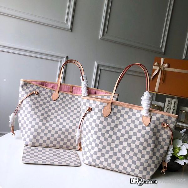 

Whole ale 5a female neverfuull gm hopping bag m40990 damier canva neverfuull mm n41605 woman 039 compo ite bag houlder ha