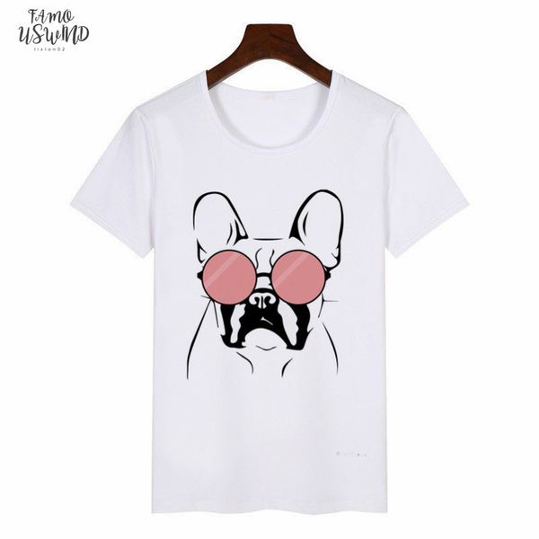 

2020 new summer women womens t shirt french bulldog graphic tees women harajuku t shirt anime female aesthetic clothes, White
