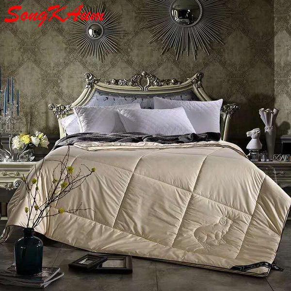 

3d cashmere comforter for winter 100% pure cashmere quilt bedding wool blanket/quilt/duvet insert queen size