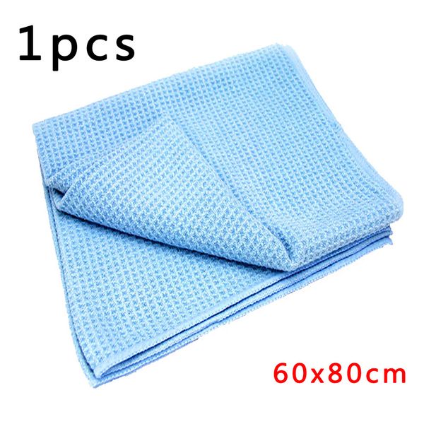 

blue microfiber washing drying towel cleaning polishing detailing tools durable