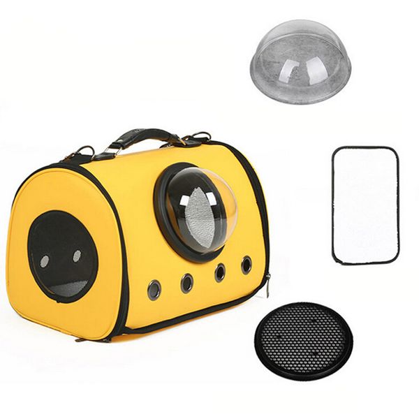 

2019 pet cat carrier large movable space 360 degree sightseeing space capsule pet carrier for dog #19628