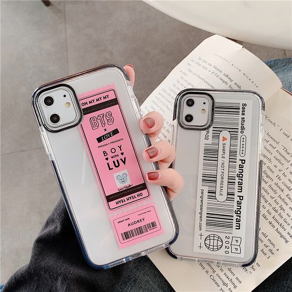 

Популярная Индивидуальность ТПУ Прозрачный телефон случае для Iphone 11 Pro Max X 7 8 Plus iPh