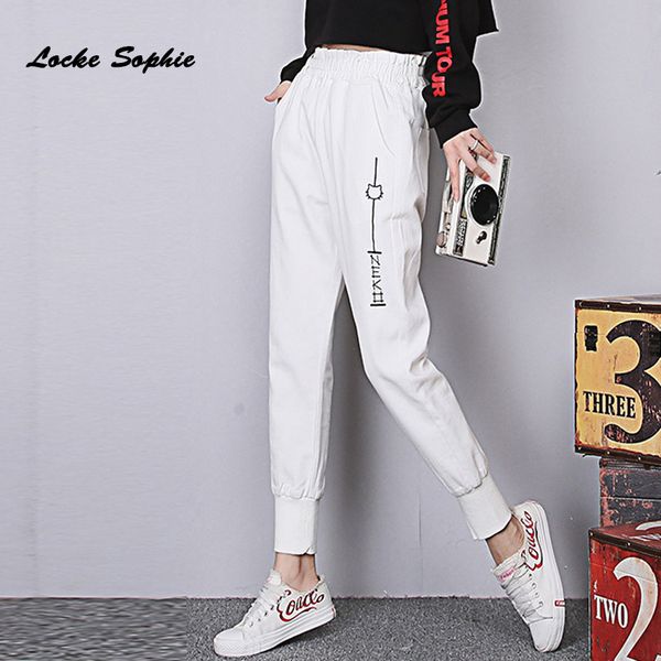 

1шт упругие высокой талией женские джинсы харен 2018. осень моды деним slim fit нищий джинсы женские тощий денима брюки, Blue