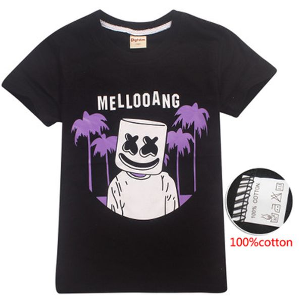 Compre Roblox Kids Boys Camiseta Tops Marshmello Dj Música Niños Verano Camiseta De Manga Corta Camiseta Tee Tops Baby Girls Niños Ropa Custume A - maxmello roblox new