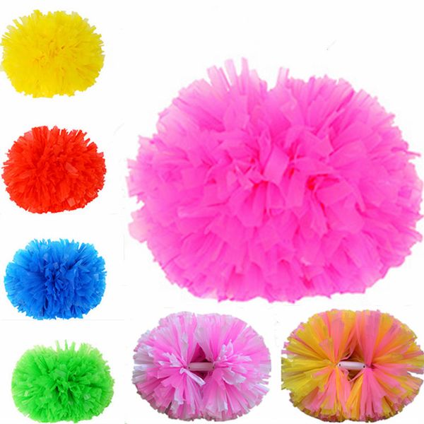 

cheerleading 1pcs plastic pom poms pompom