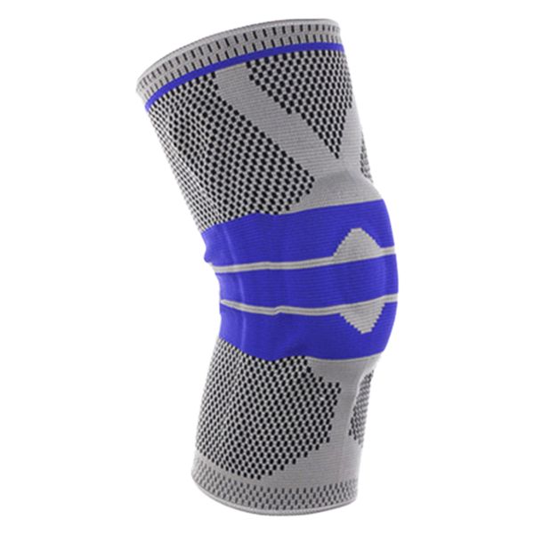 

new elastic knee support bracket kneepad adjustable patella knee pad basketball safety shoulder strap protective tape, Black;gray