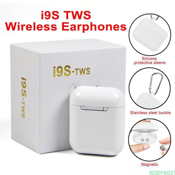 

i9S TWS Наушники Мини беспроводная гарнитура для Android iPhone с зарядной коробкой Bluetooth 5.