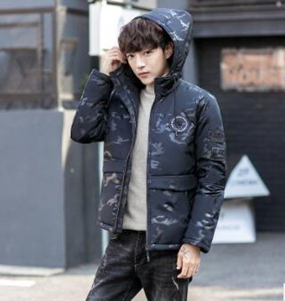 

2019 new all-net explosion models outdoor casual men's clothing men's down jacket down jacket, Black