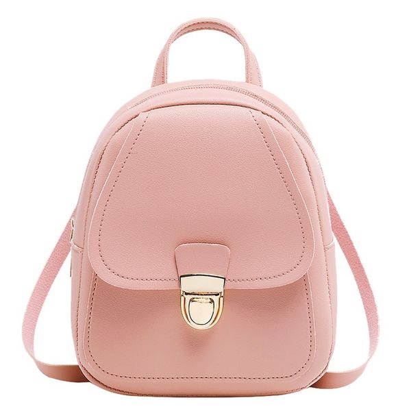 

small backpacks girl headphone hole backpack slung student shoulder bags mobile phone purse plecak damski mochila nina