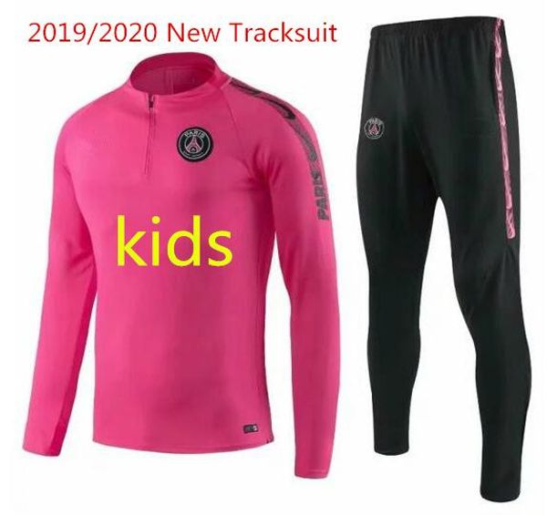 

2019 2020 Paris Jordam kids jacket training suit Champions League Survetement 19 20 PSG MBAPPE football jackets POGBA soccer kids tracksuit