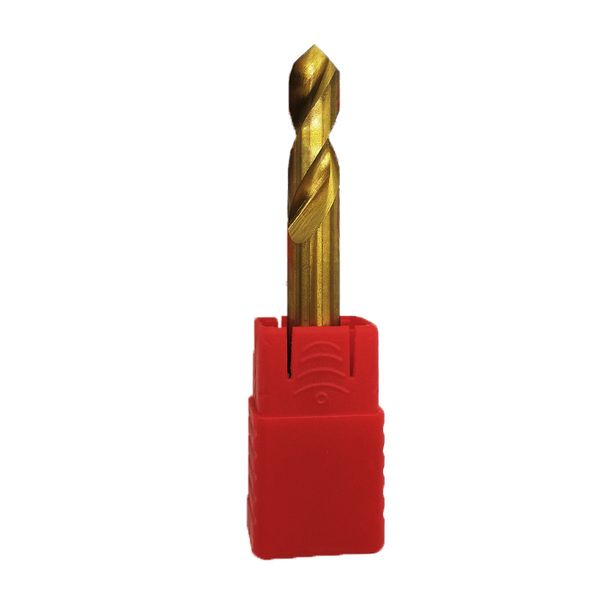 

titanium coatin fixed-point drill bit positioning 60 degrees 90 degrees 120 centering drill chamfer center