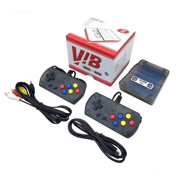 Vibração Mini Handheld Jogo Console Nostalgic Host Can Store 169 Jogos Super Vib Portable TV Dual Gampad Game Player