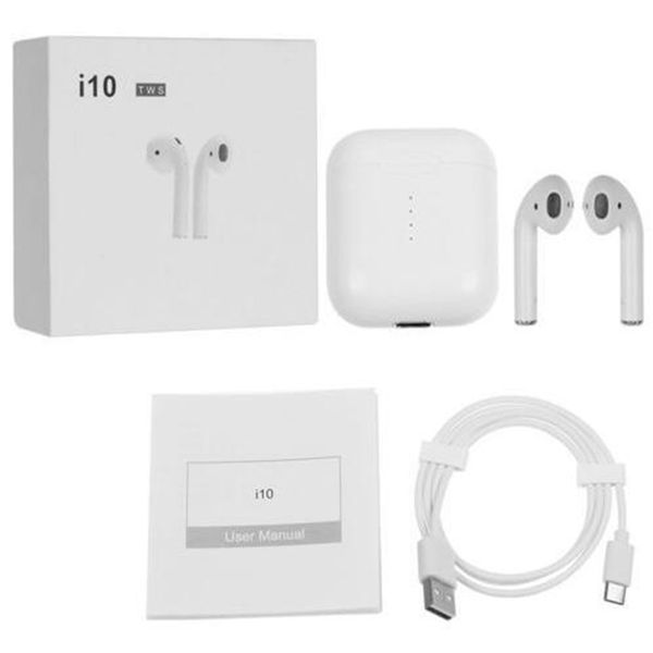 

I10 tw wirele bluetooth headphone tereo earphone wirele head et earbud with wirele charging function charger box for iphone