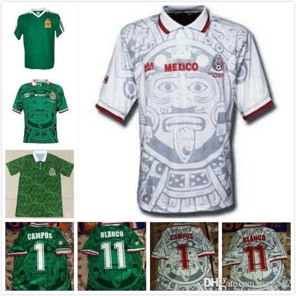 mexico 1998 home retro jersey