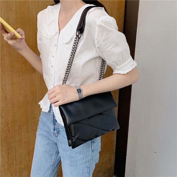 

handbags women bags vintage shoulder bag new chain messenger bags soft flap shoulder crossbody pack women purse