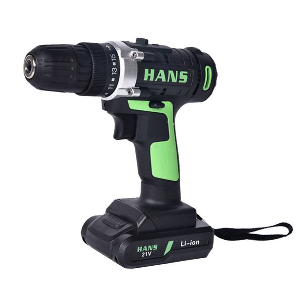 

21v 6500ma cordless drills bit electric impact hand screwdriver power hammer wireles nail drill driver battery for power tools