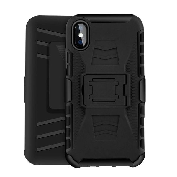 

Future Armor Impact Hybrid Hard Case Cover Clip Holster Kickstand Combo Shockproof For iPhone XS MAX XR X 7 8 6S Samsung S9