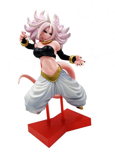 2019 Anime Dragon Ball Z Majin Buu Android 21 Lady Girl Pvc Action Figure Anime Majin Boo Figure Toys Collectible Model Toy Gift Doll From Nanali