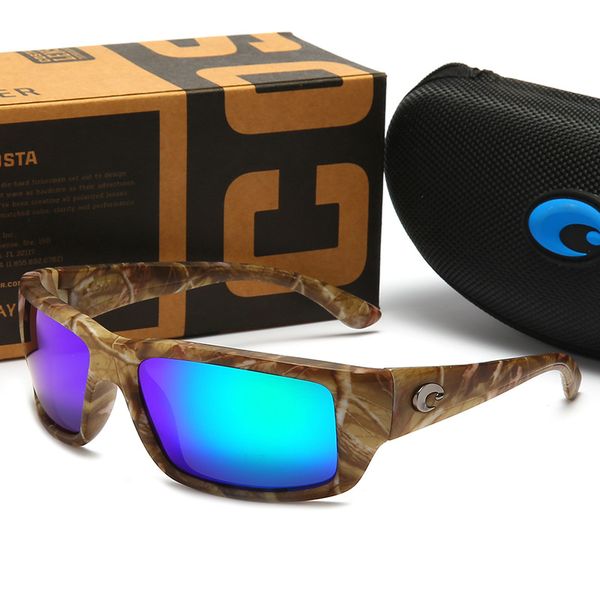 

polarized lens costa sunglasses mens 580p fishing glasses cycling sports sunglasses tr90 frame women luxury designer sunglasses box&case -d, White;black