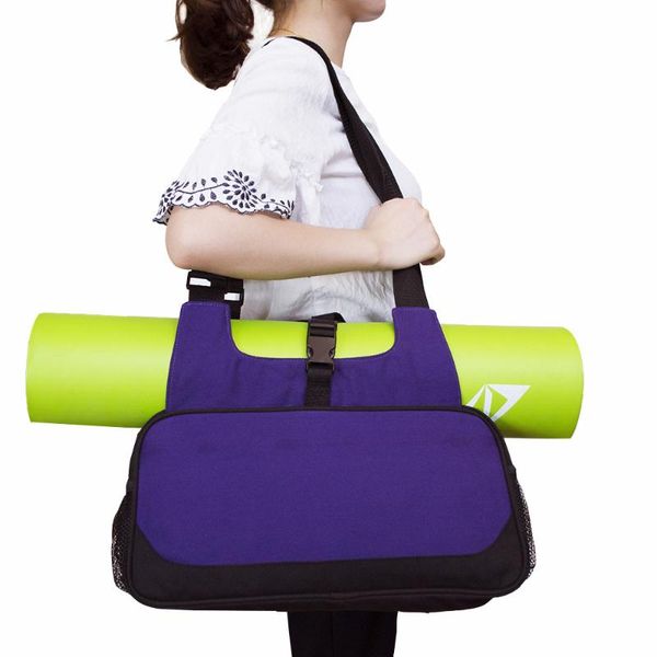 

1pc waterproof yoga bag women's pilates fitness shoulder bag gym sports case