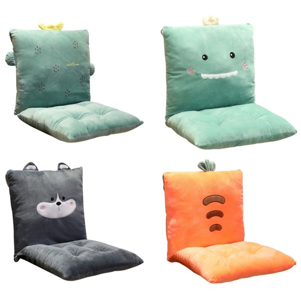 

cartoon siamese cushion office chair cushions detachable household seat cushion pillow cute seat siamese chair pads