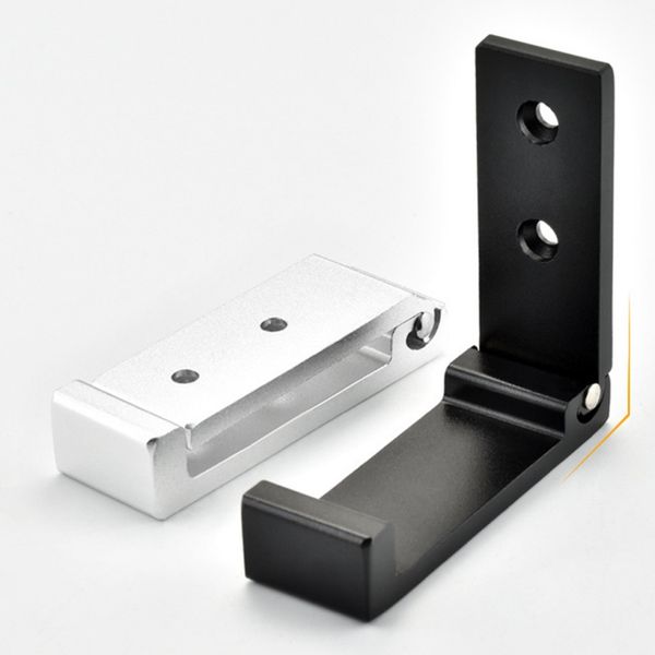 

cabinet aluminum alloy hook punch coat rack foldable wall mounted hat hook towel