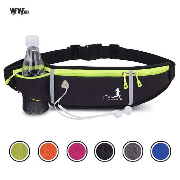 

waterproof running waist packs jogging hiking running bag belt phone container belt gym fitness bag accessories unisex