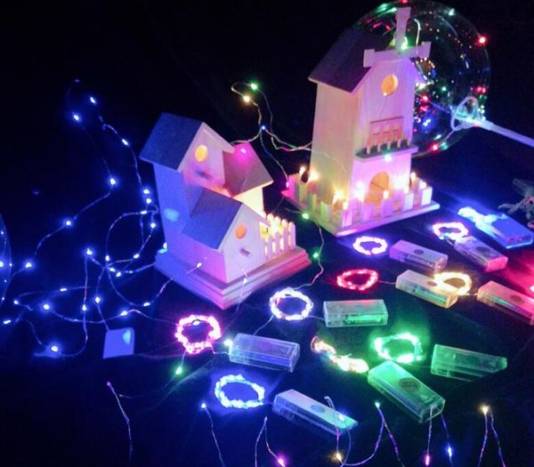 Novo 3m 30 LEDs Copper Wire LED String Lights Iluminação de feriados para Fairy Christmas Tree Wedding Party Decoration