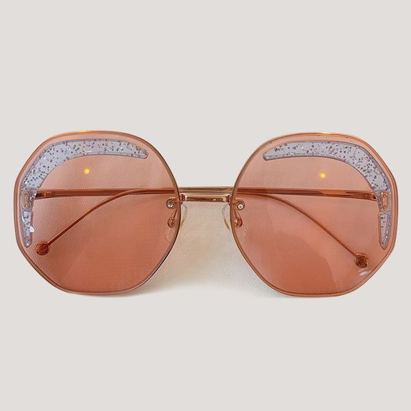 

fashion brand sunglasses for women sun glasses female vintage fashion round glasses 0358, White;black