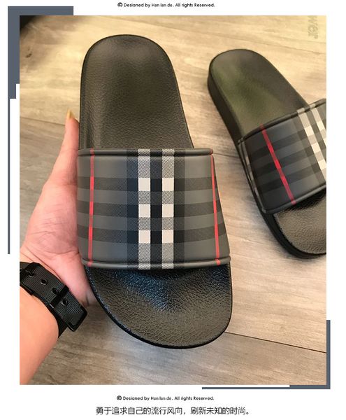 

women 11men slides summer luxury designer beach indoor flat g shoes brand mens sandals slippersluxury designer slippers, Black;red