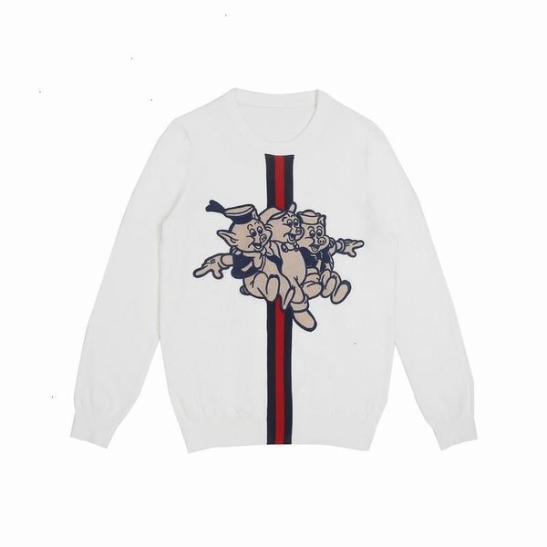 

2019 new men's long sleeve knitted sweater jb19910010yunhui09y9, White;black