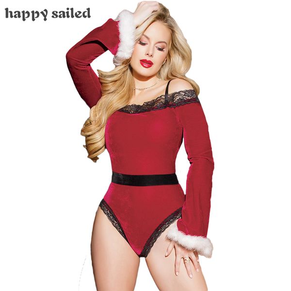 

happy sailed female santa claus costume black red velvet santa teddy christmas costume lc7296 halloween