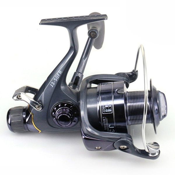

max 8+3 kg drag 5.5:1 carp new front rear double brake spinning fishing reel sealed ball bearing prevent fine sand wheel