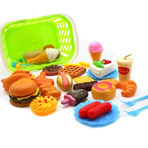 

34 pcs fun play set for children kitchen cooking kids toy lot play house yh-17