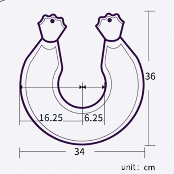 

горячая вода сумка шеи пвх грелка бутылочное горлышко грелки u образный зима теплая горячая холодная терапия расслабляющая с мягкой обложке