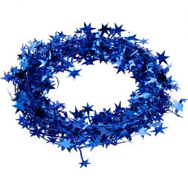 

23 feet star tinsel garland christmas decoration