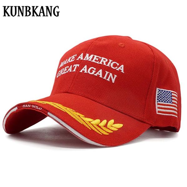 

usa flag trump baseball cap make america great again snapback hat man embroidery letter dad bone casquette army cap owlrm, Black;white