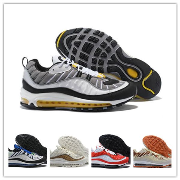 

Top Quality 98 Designer Shoes Classic 98s Kpu Mens Running Shoes Zapatillas Hombre Sport Trainers Eur40-46