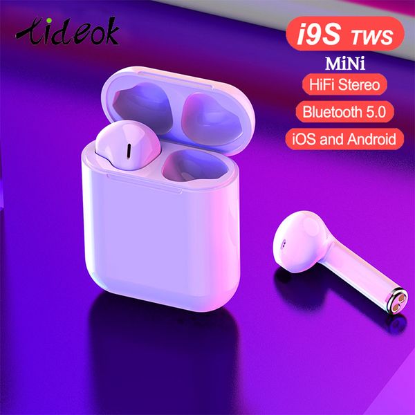 

Новый i9S TWS Мини беспроводные наушники Bluetooth гарнитура наушники Bluetooth 5.0 стерео Спо