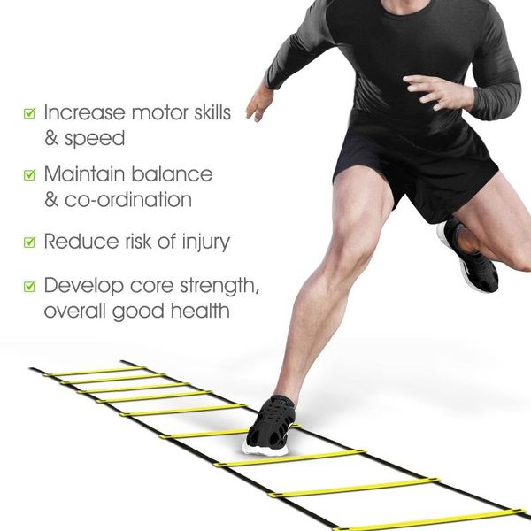 

agility speed jump ladder soccer agility outdoor training football fitness foot speed ladder