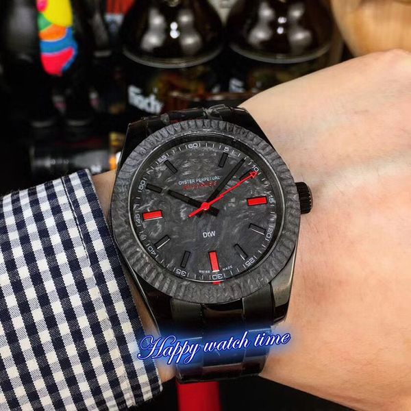 

dial m114300-0001gray date sport carbon movement case japan miyota automatic watch luxry strap black steel mens edition fiber watc tadf, Slivery;brown