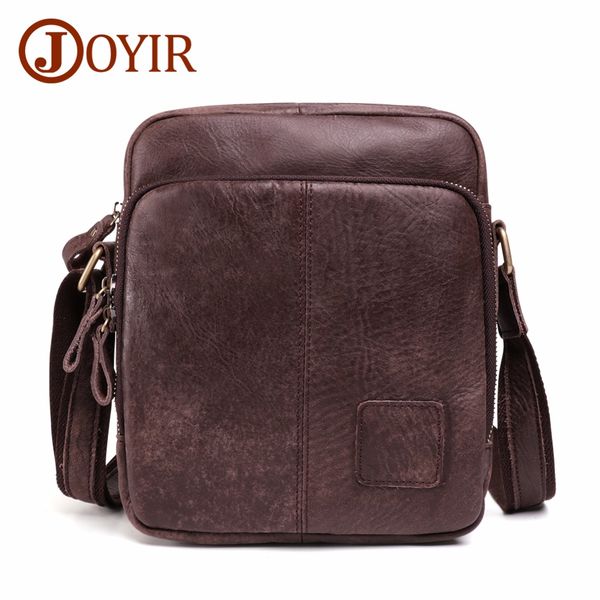 

vintage men genuine leather messenger bag flap small travel business crossbody shoulder bags for men male bag leather handbags
