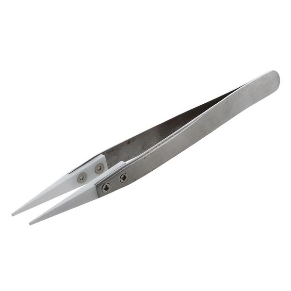 

ceramic tweezers - heat resistant - pointed tip